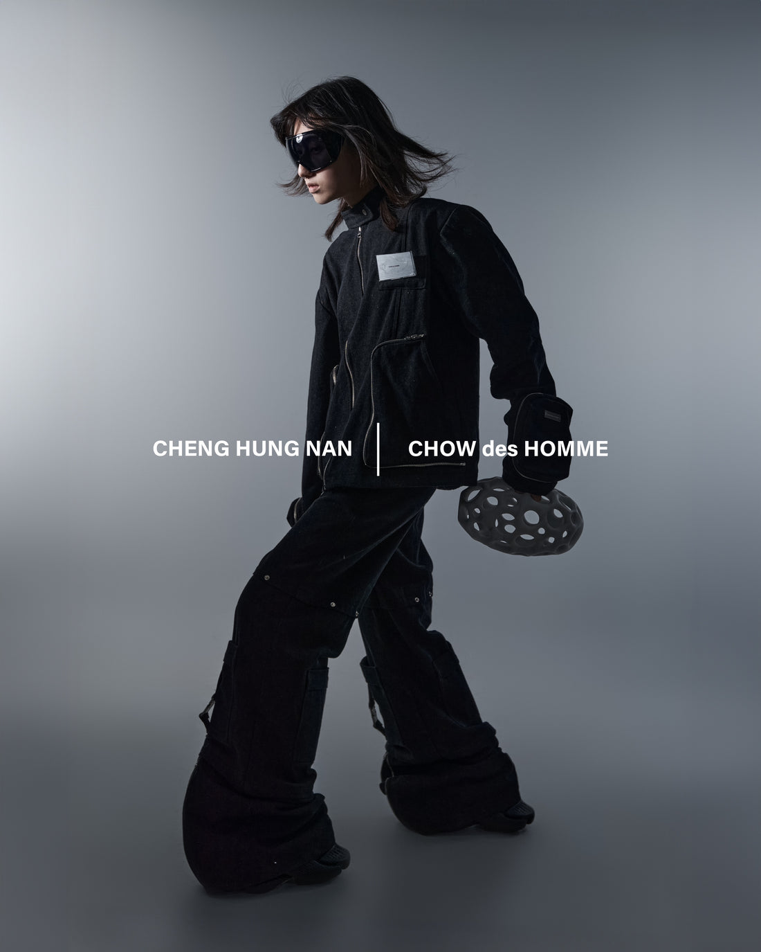 CHOW des HOMME x CHENG HUNG NAN AW24 “RÉGION-GRISE”